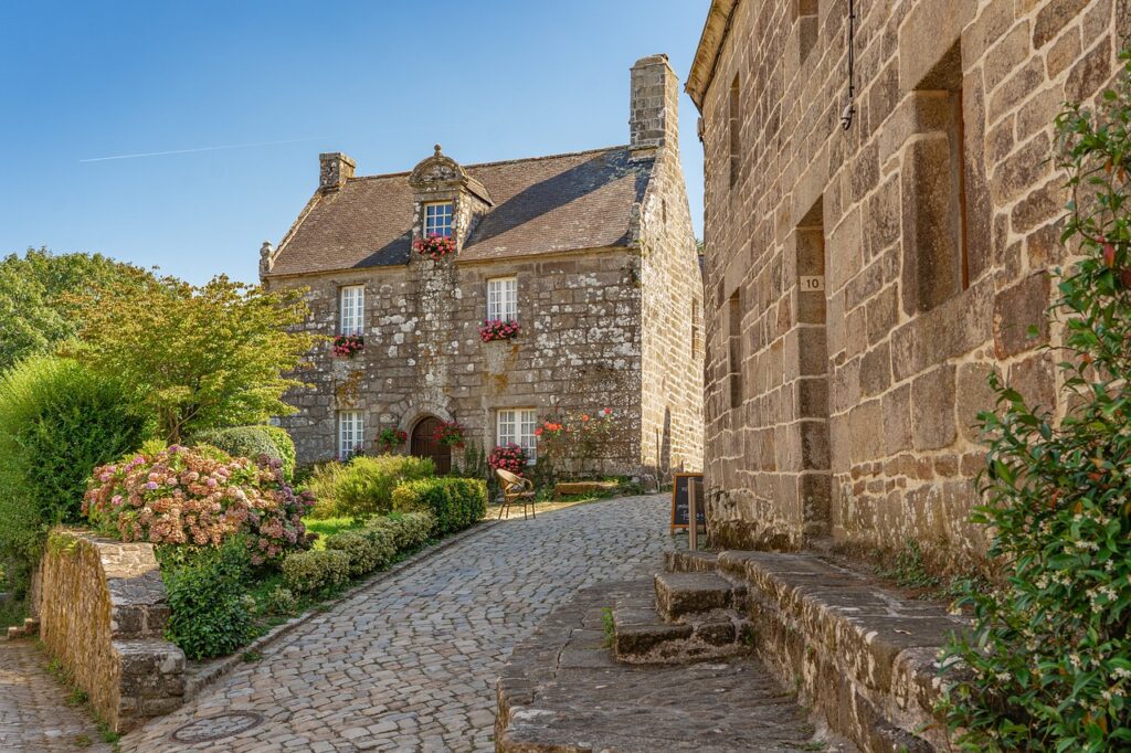 village, old village, old houses